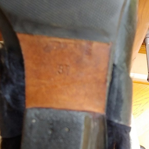 Fabulous One-Of-A-Kind Suede Italian Boots - Picture 7 of 7